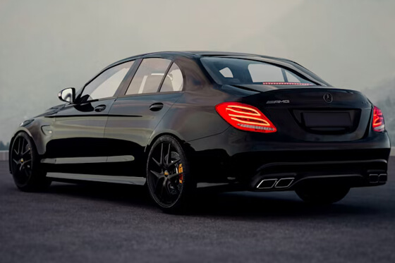 luxurious car