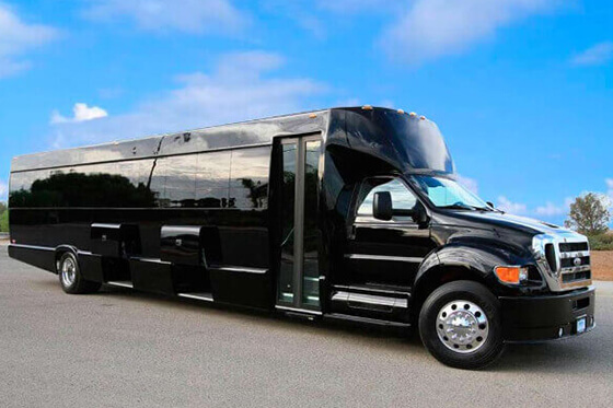 party bus interior