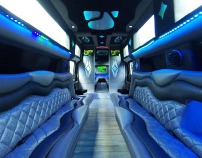 seats in limo